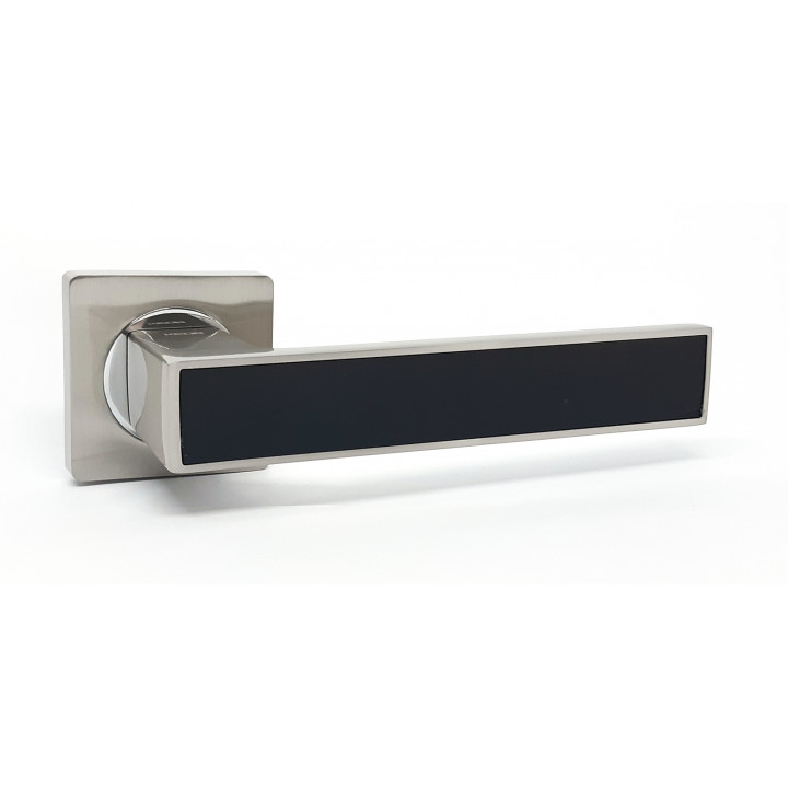 Ручка раздельная KEDR  R08.810 AL-SN/CP-black 