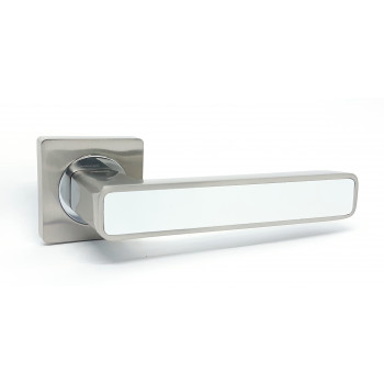 Ручка раздельная KEDR  R08.820 AL-SN/CP-White