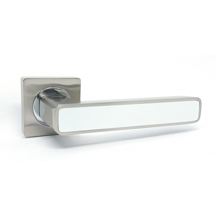 Ручка раздельная KEDR  R08.820 AL-SN/CP-White