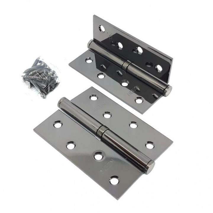 Петля KEDR 100*75 Black nickel-L