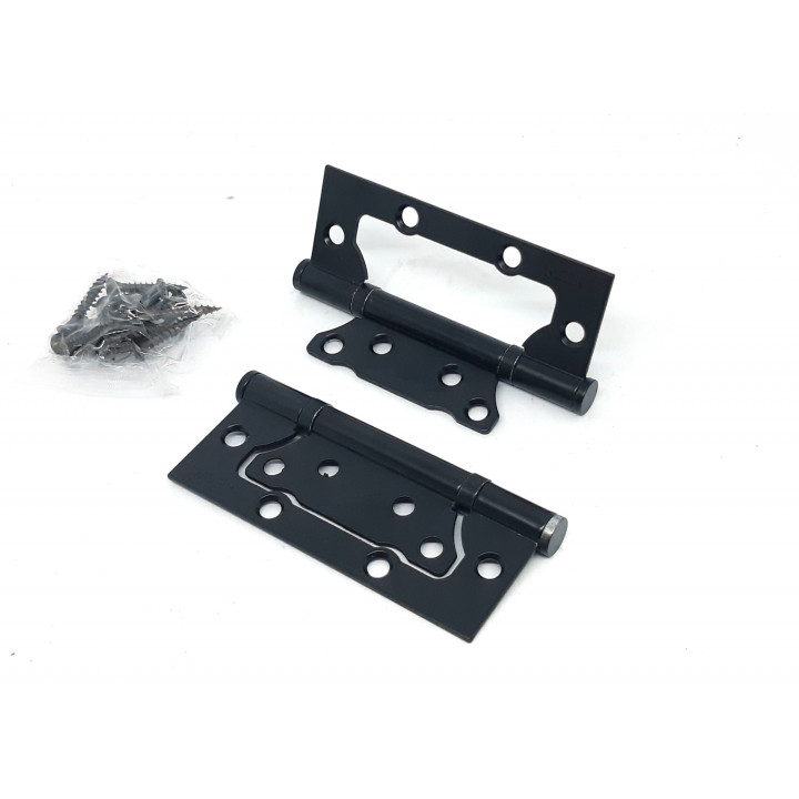 Петля KEDR FLUSH 100*63*2.0 mm Black mat