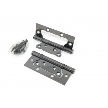 Петля KEDR FLUSH 100*63*2.0 mm Black nickel