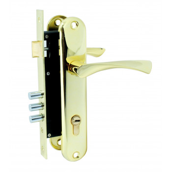 Комплект замка KEDR 2223-M70 (BS45*85 мм) G золото