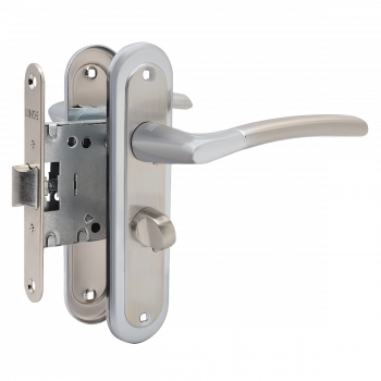 Комплект замка MVM A-1210 WC SN/CP